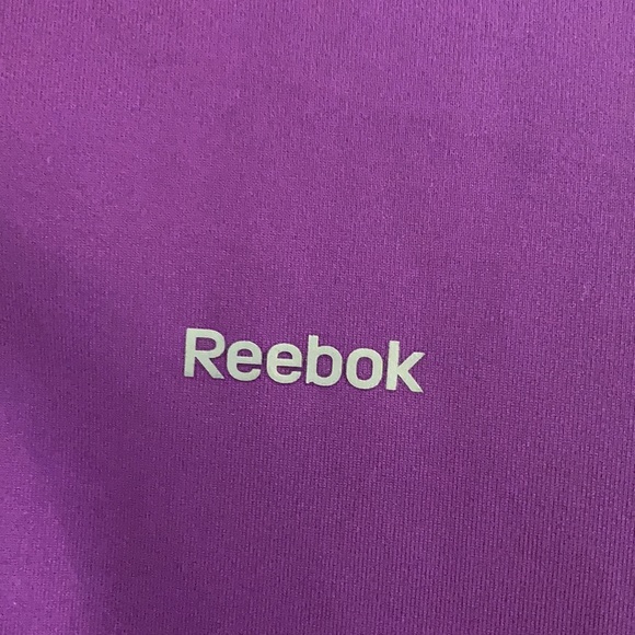 REEBOK Purple ans orange neon track jacket Size Large - Picture 3 of 9